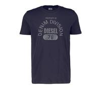 Diesel Property Of Denim Division Logo Navy Blue T-Shirt