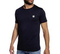 Diesel Men's Navy T-Shirt T-Diegos, Black, L