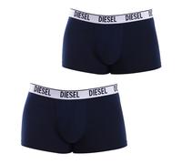 Diesel Mens Pack-2 Boxers Cotton Stretch 00S9DZ-0SFAC men - Blue - Size Small