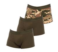 Diesel Mens Pack of 3 Trunk Type Boxers 00ST3V-V0LICY men - Green - Size Small