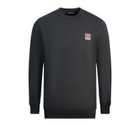 Diesel Mens Patch Logo Sweatshirt (Black) - Size X-Small