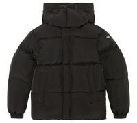 Diesel Mens Plain Padded Hooded Black Jacket Polyamide - Size X-Large