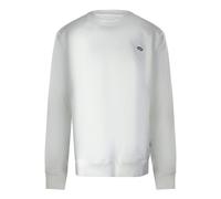 Diesel Mens Plain White Sweatshirt Cotton - Size X-Large
