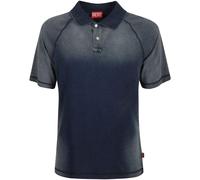 Diesel Mens Rasmith Faded Polo Shirt - Blue - XL - Blue - 100% Cotton