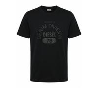 Diesel - Mens Regular Fit Crew Round Neck Logo T-Shirt - T-JUST-E17-OUT