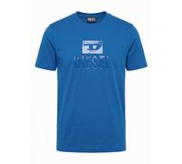 Diesel - Mens Regular Fit Round Neck T-Shirt - T-JUST Tone On Tone
