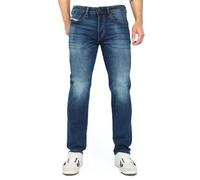 Diesel - Mens Regular Tapered Fit Stretch Jeans - Buster-X RB062, Blue, 33W x 32L