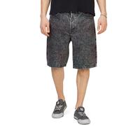 Diesel - Mens Relaxed Fit Denim Jeans Shorts spray-painted multicolour finish