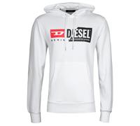 Diesel Mens S-Girk Cuty White Hooded Sweatshirt - Size 2XL