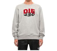 Diesel Men's S-GIRK-N80 FELPA Sweatshirt Gray