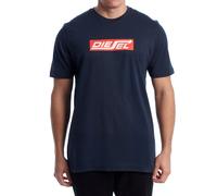 Diesel Mens Short Sleeve Cotton T-Shirt A18996_RPATI - Blue - Size 2XL