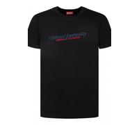 Diesel Men's Short Sleeve Crew Neck Regular Fit T-shirt in Black | Size: XL Diesel Black XL