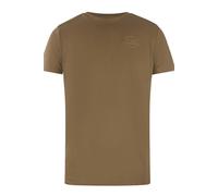 Diesel Men's Short Sleeve Crew Relaxed Fit T-shirt in Olive | Size: Medium Diesel Olive M