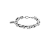 Diesel Men's Silver tone Stainless steel with lobster clasp closure bracelet