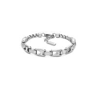 Diesel Men's Silver tone Stainless steel with lobster clasp closure bracelet
