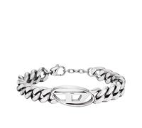 Diesel Men's Stainless Steel Chain Bracelet, Dx1432040, Silver, Men Ilver