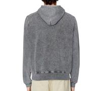 Diesel Men's Simple Logo Faded Grey Hoodie | Size: Large Diesel Grey L