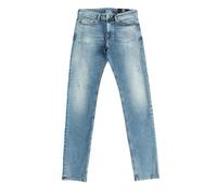 Diesel - Men's Skinny Fit Low Waist Stretch Jeans - 1979 Sleenker R86TA, blue, 33 W/34 L