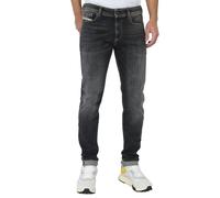 Diesel - Mens Skinny Fit Super Stretch Jeans - 1979 Sleenker 09D89, Size:33, Inseam:32 Gray, Gray, 33W x 32L