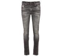 Diesel Mens Sleenker Fadeded Black Faded Denim Jeans - Grey - Size 31W/30L