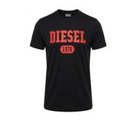 Diesel - Mens Slim Fit Crew Round Neck Logo T-Shirt - T-DIEGOR 1-A