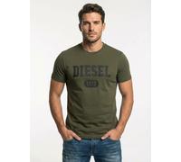 Diesel - Mens Slim Fit Crew Round Neck Logo T-Shirt - T-DIEGOR 1-A