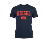 Diesel - Mens Slim Fit Crew Round Neck Logo T-Shirt - T-DIEGOR 1-A