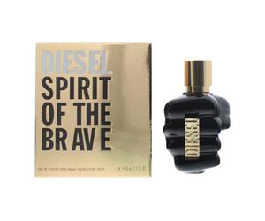 Diesel Mens Spirit Of The Brave Eau de Toilette 50ml Spray - One Size