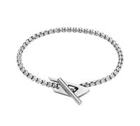 Diesel Men's Stainless steel with D clasp closure bracelet