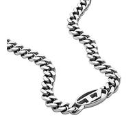 Diesel DX1433040 Stainless Steel Logo Necklace - A9215