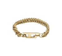 Diesel Men's Stainless Steel with lobster hook or fold over closure bracelet Chrome Gold