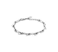 Diesel Men's Stainless Steel with lobster hook or fold over closure bracelet Lava Grey.