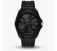 Diesel Mens Stinger Black Dial Rubber Strap Watch DZ2243