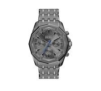 Diesel Mens Stinger Chronograph Gunmetal Stainless Steel Watch, DZ4708, Grey, Men Grey
