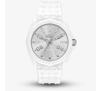Diesel Mens Stinger White Dial Rubber Strap Watch DZ2244