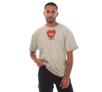 Diesel Mens T-Buxt-N4 T-Shirt in Natural Cotton - Size X-Small