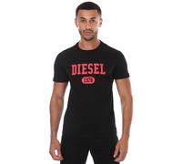 Diesel Mens T-DIEGOR T-Shirt in Black Cotton - Size X-Large
