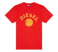 Diesel Mens T-Diegor- T-Shirt - Red - Size X-Large