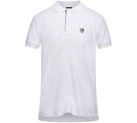 Diesel Men's T-Harry White Zip Closure Polo Shirt | Size: Large Diesel White L