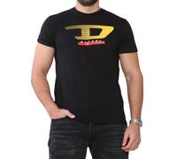 DIESEL T JUST Y4 Mens T Shirt Crew Neck Short Sleeve Pullover Summer D LOGO S-XL
