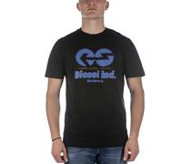 Power Station Logo Black T-Shirt Diesel Black M