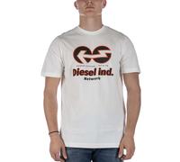 Power Station Logo White T-Shirt Diesel White M