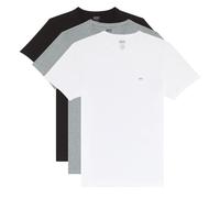 Diesel Mens T Shirts Jakethreepack Regular Fit 3x Pack Crew Cotton Gym Basic Tee