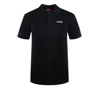 Diesel Mens T-Smith-D Black Polo Shirt Cotton - Size Small