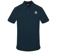 Diesel Mens Total Eclipse Small Logo Polo Shirt - Navy Blue - L - Navy Blue - 100% Cotton