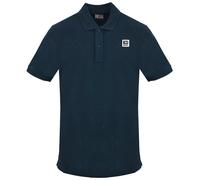Diesel Mens Total Eclipse Small Logo Polo Shirt - Navy Blue - S - Navy Blue - 100% Cotton