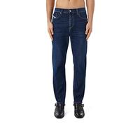 Diesel Mens Trousers Tapered Jeans Rinse 01 32W S Dark Blue Denim