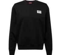 Diesel Mens Unisex Adult Patch Logo Sweatshirt (Black/Black) - Size Small