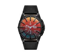 Diesel Framed Mens Black Watch DZ4658 Leather (archived) - One Size