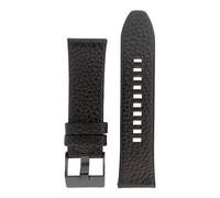 Diesel Men's Watches 26 mm Black Leather Original Replacement Strap for DZ4323